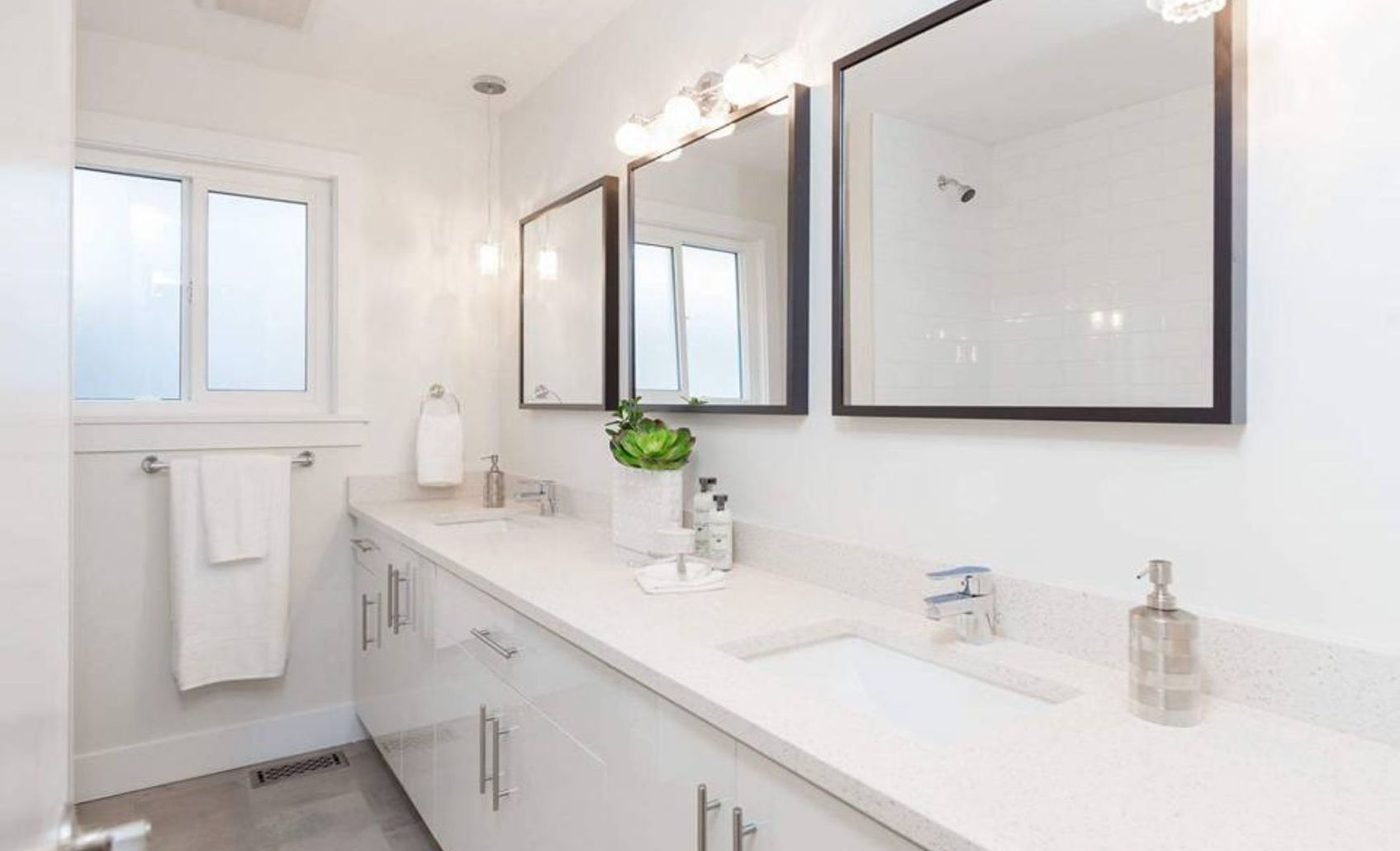 Bathroom after renovation in Vancouver